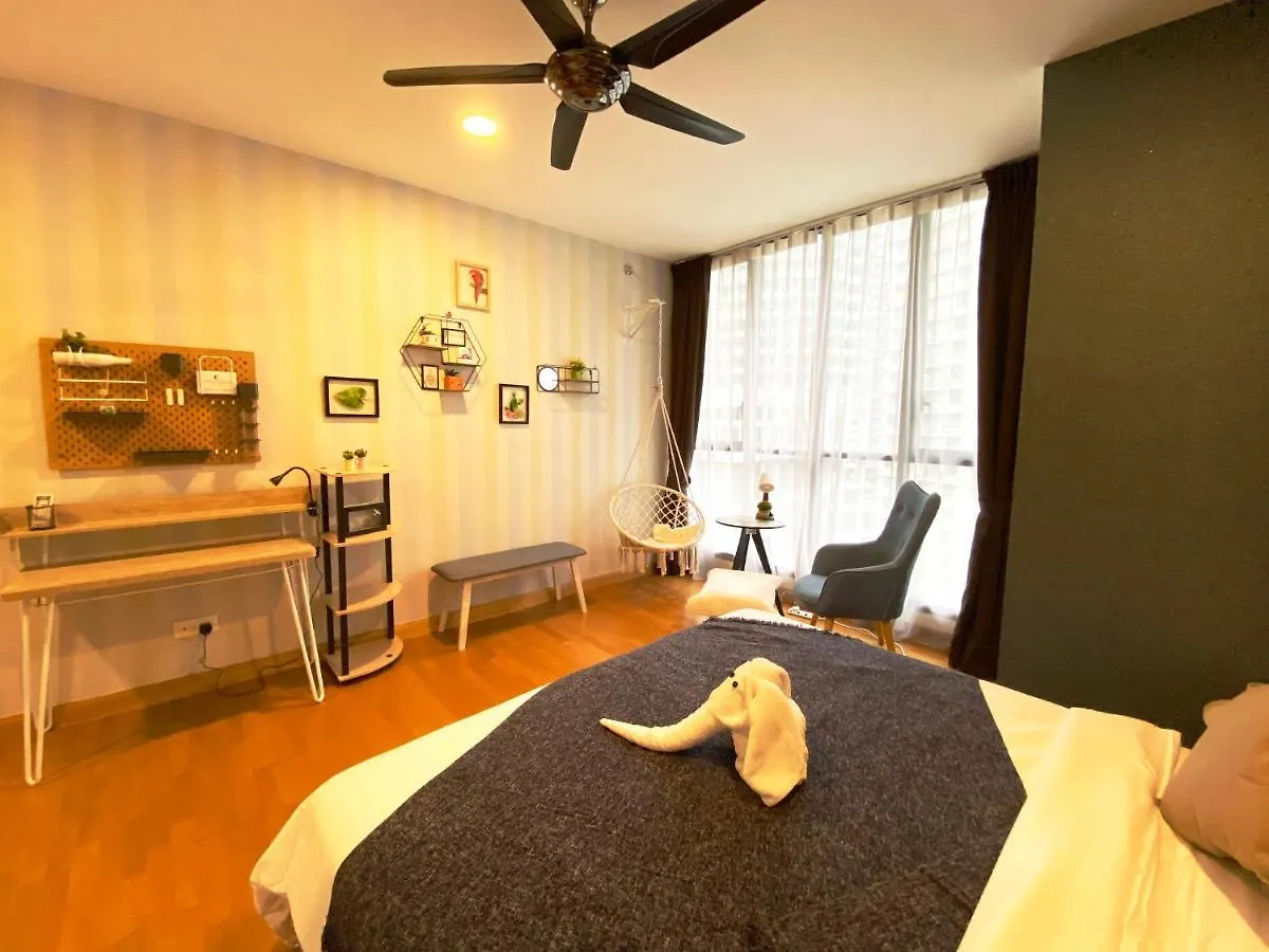 شقة Lily And Loft - Kl Gateway Bangsar Lrt, Wifi, Netflix كوالالمبور