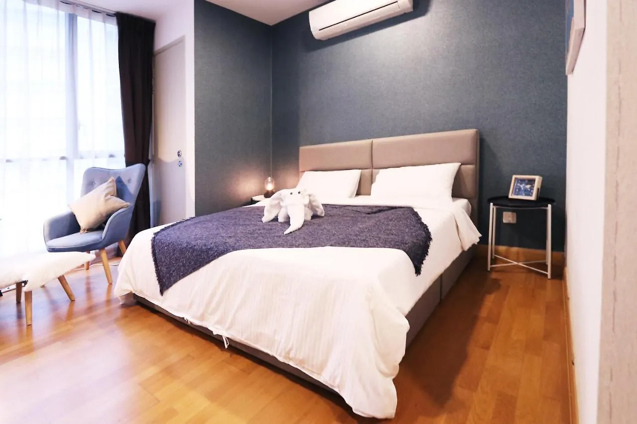 شقة Lily And Loft - Kl Gateway Bangsar Lrt, Wifi, Netflix كوالالمبور ماليزيا