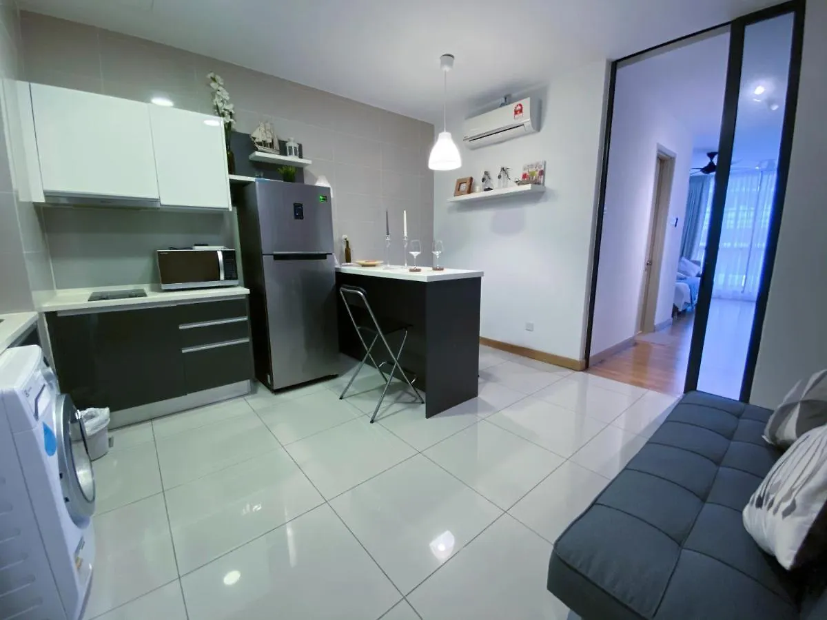شقة Lily And Loft - Kl Gateway Bangsar Lrt, Wifi, Netflix كوالالمبور ماليزيا