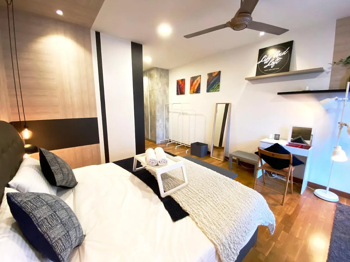 شقة Lily And Loft - Kl Gateway Bangsar Lrt, Wifi, Netflix كوالالمبور 0*,  ماليزيا