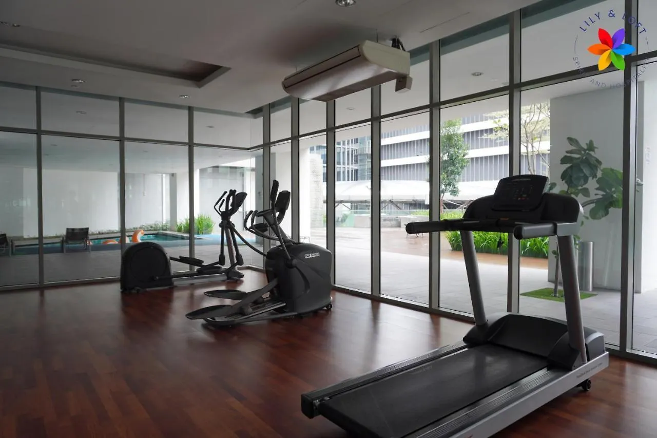 شقة Lily And Loft - Kl Gateway Bangsar Lrt, Wifi, Netflix كوالالمبور ماليزيا