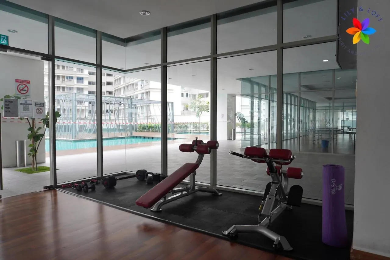 شقة Lily And Loft - Kl Gateway Bangsar Lrt, Wifi, Netflix كوالالمبور