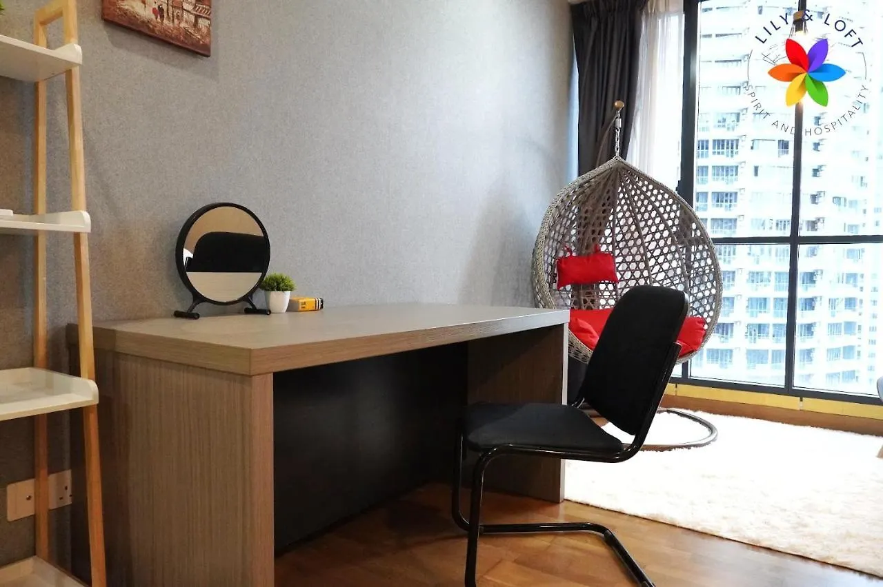 شقة Lily And Loft - Kl Gateway Bangsar Lrt, Wifi, Netflix كوالالمبور