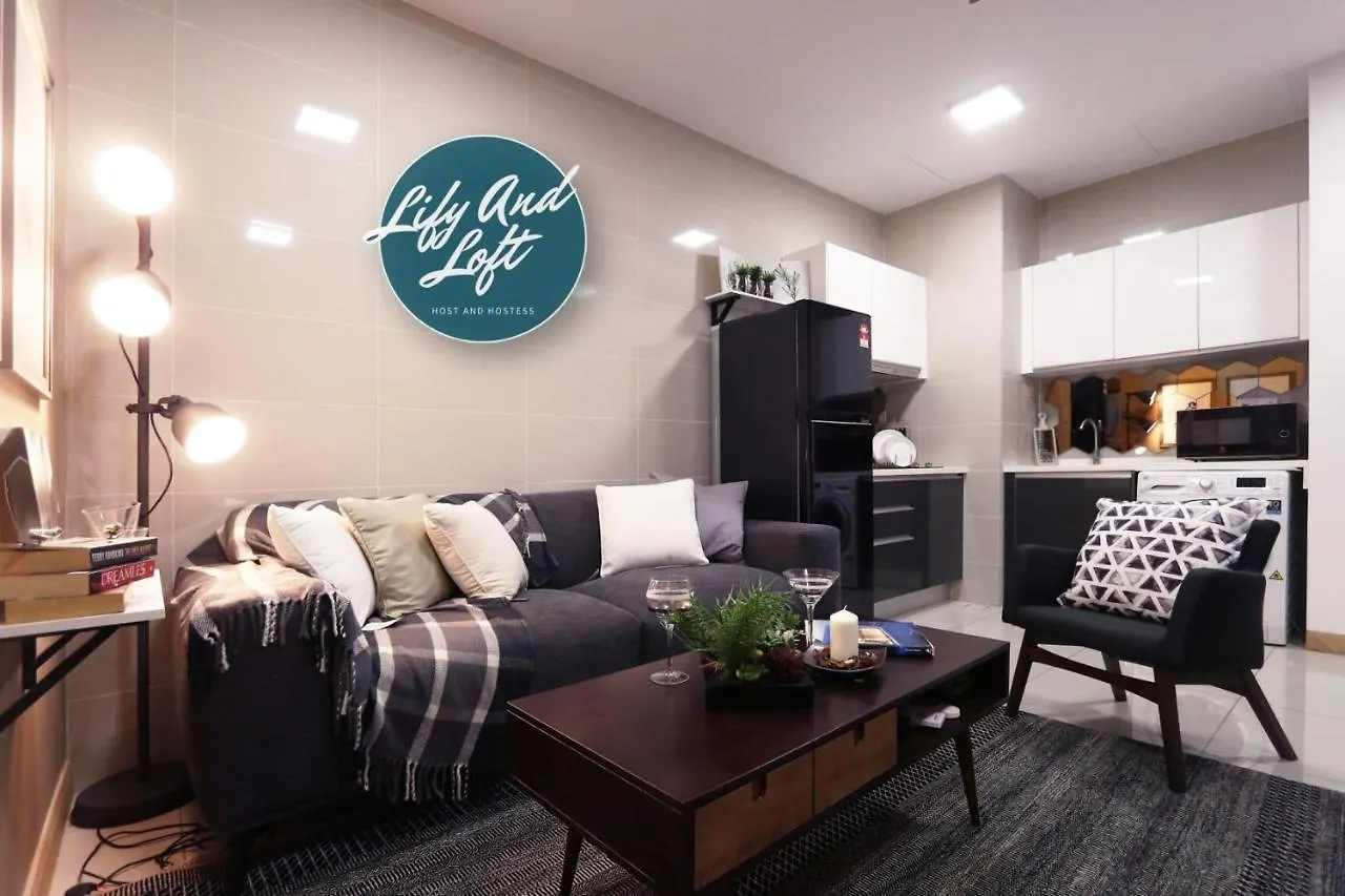 شقة Lily And Loft - Kl Gateway Bangsar Lrt, Wifi, Netflix كوالالمبور