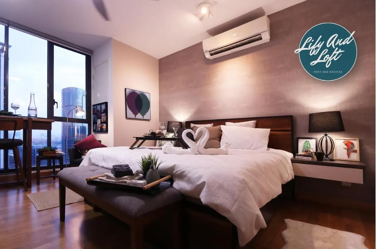 شقة Lily And Loft - Kl Gateway Bangsar Lrt, Wifi, Netflix كوالالمبور