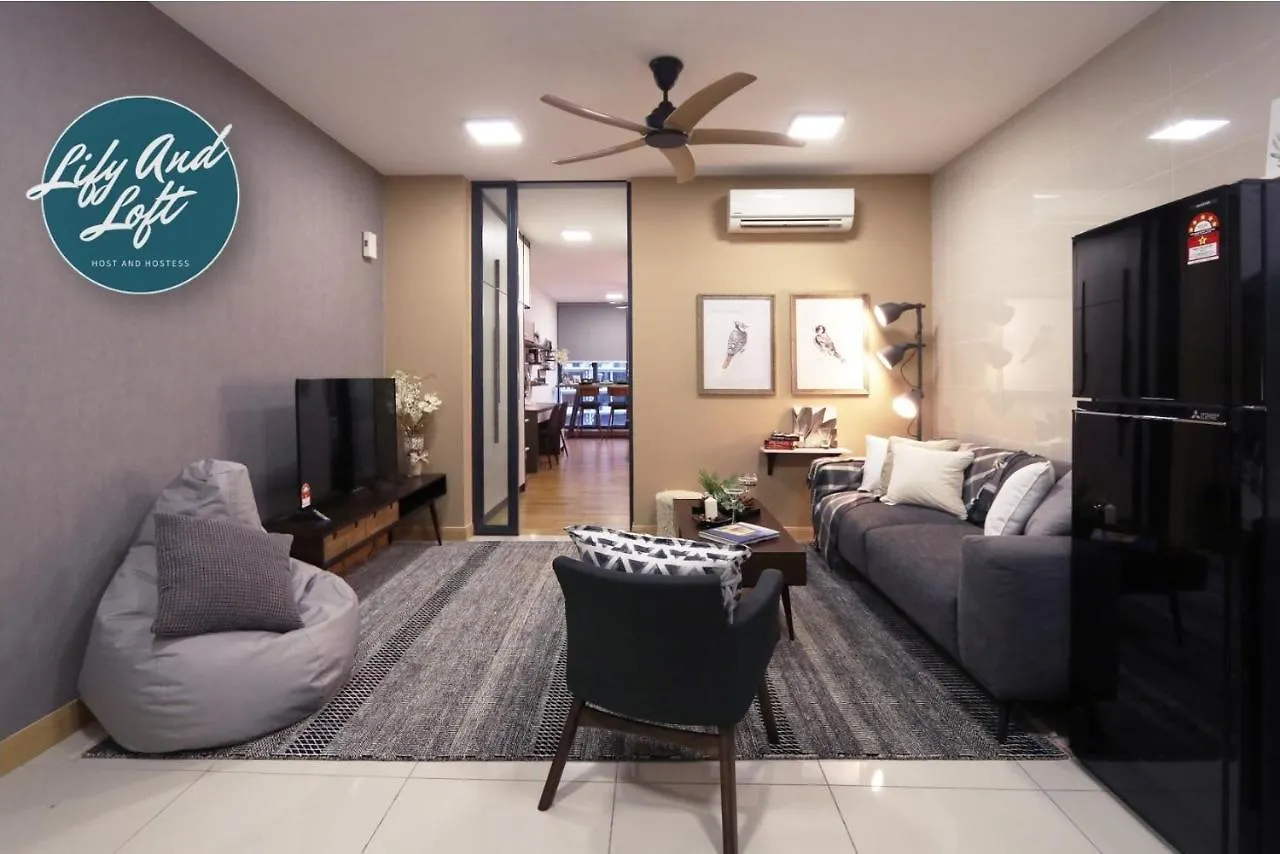 شقة Lily And Loft - Kl Gateway Bangsar Lrt, Wifi, Netflix كوالالمبور