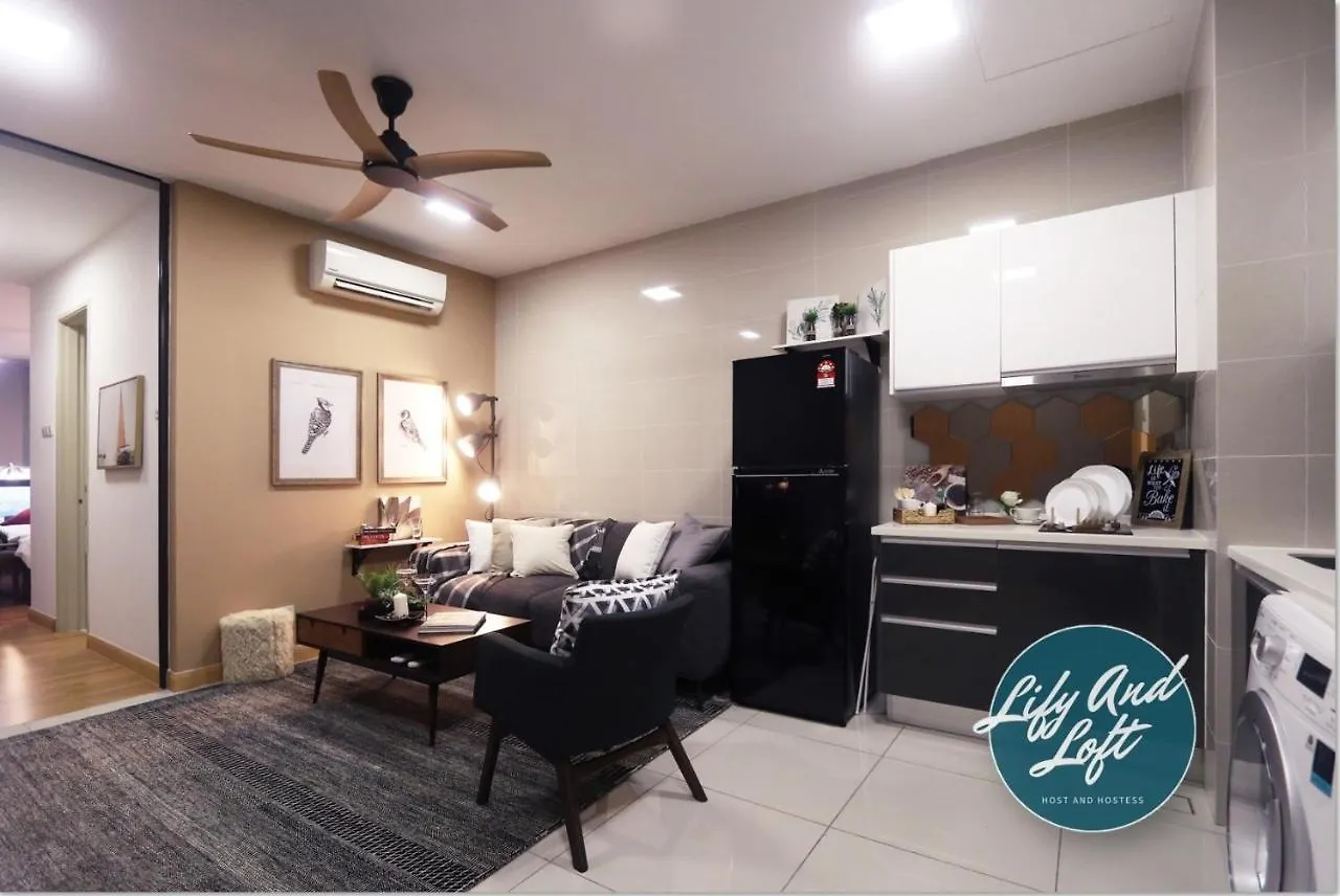 شقة Lily And Loft - Kl Gateway Bangsar Lrt, Wifi, Netflix كوالالمبور