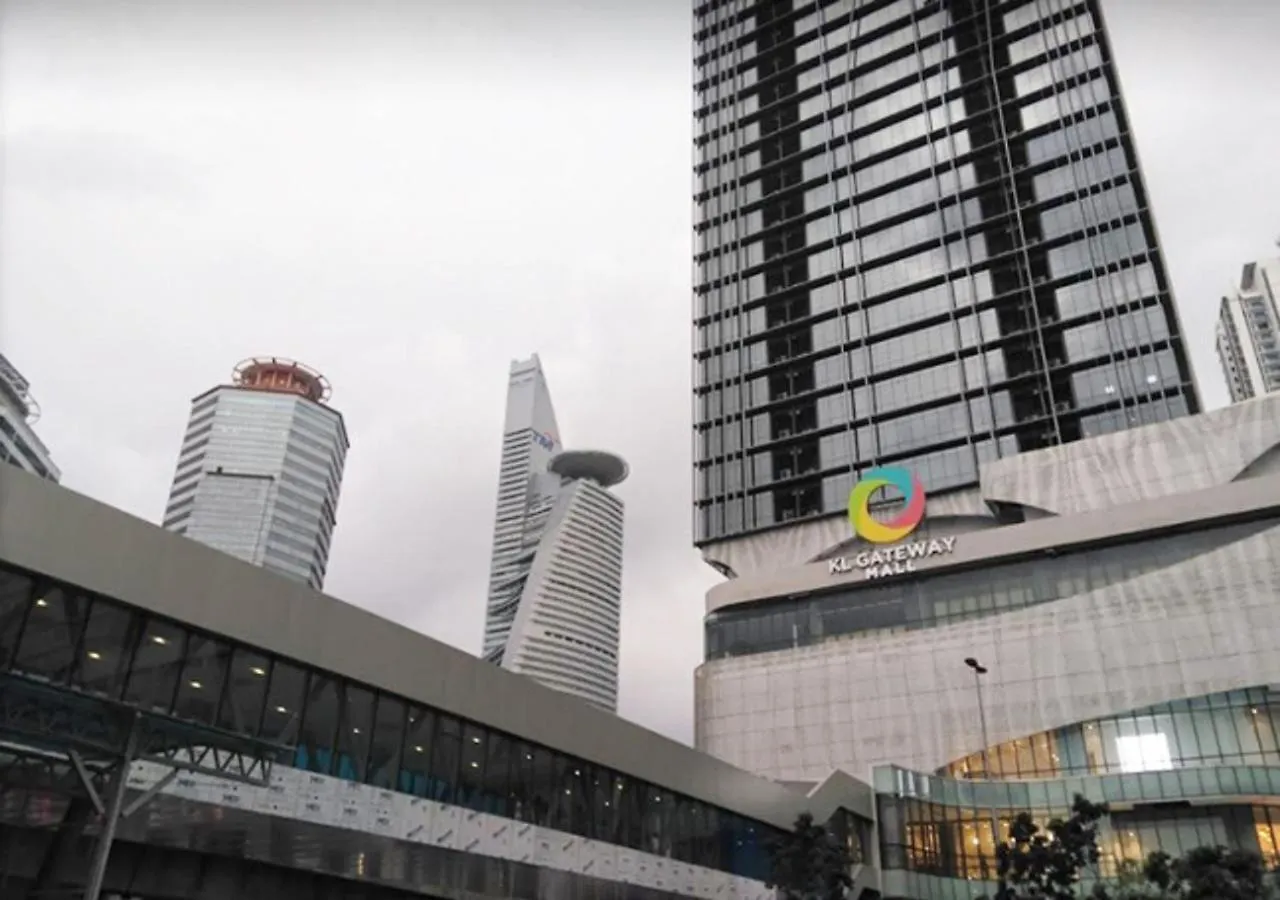 شقة Lily And Loft - Kl Gateway Bangsar Lrt, Wifi, Netflix كوالالمبور
