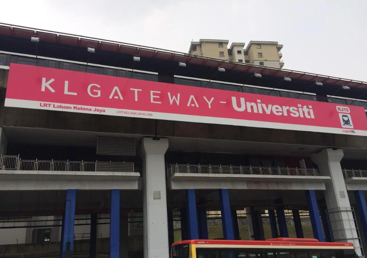 شقة Lily And Loft - Kl Gateway Bangsar Lrt, Wifi, Netflix كوالالمبور